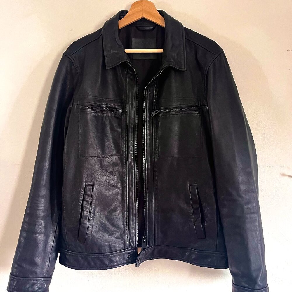 AllSaints Luck Leather Jacket